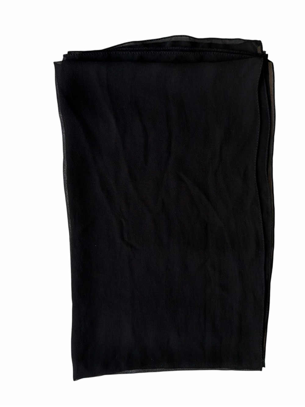 Women’s Lightweight Black Sheer Scarf / Hijab